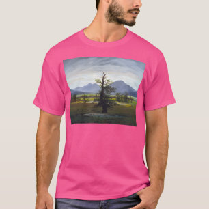 T-shirt Caspar David Friedrich - Lone Tree Baseball S