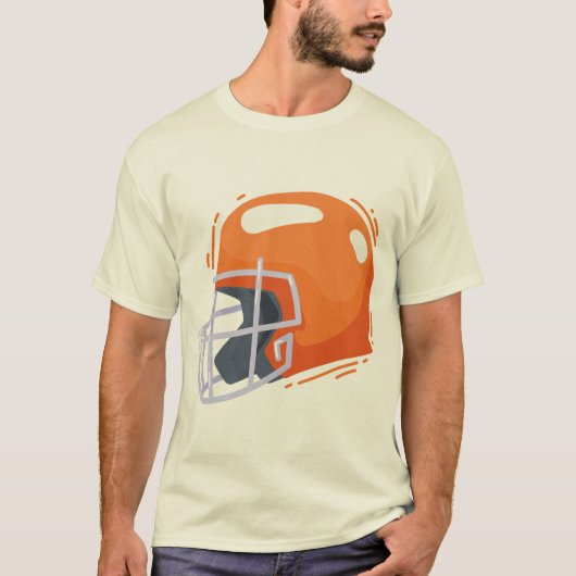 T-shirt casque (Devant)