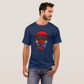 T-shirt Casque (Devant entier)