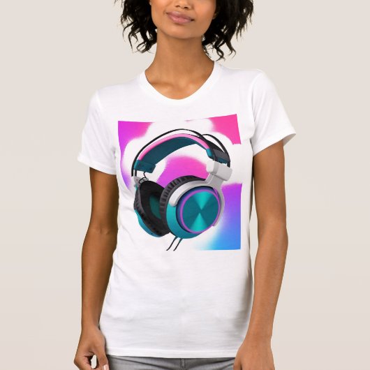T-shirt Casque Audio-Vibrant (Devant)