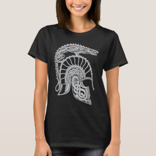 T-shirt Casque de dragon Haute Fantasie Nordique Celtique