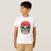 T-shirt Casque de football crâne (Devant entier)