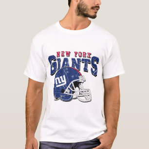 T-shirt Casque de football des géants de New York