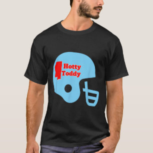 T-shirt Casque de football Hotty Toddy avec contour de l'É