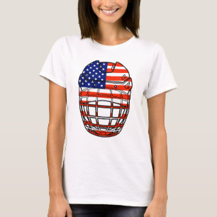 T-shirt Casque de hockey sur glace - États-Unis