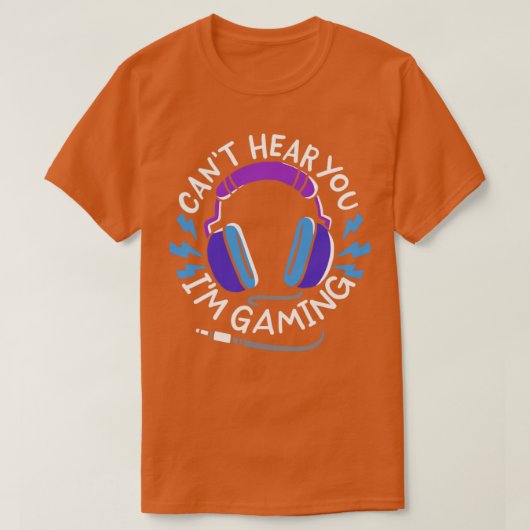 T-shirt Casque de jeu (Design devant)