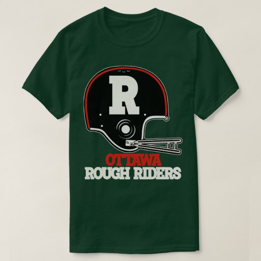 T-shirt Casque de l'équipe de Riders Rough Ottawa (Design devant)