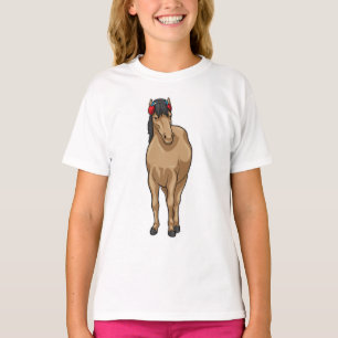 T-shirt Casque de musique à cheval