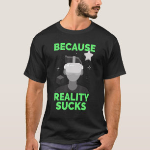 T-shirt Casque de réalité virtuelle Vr lunettes Jeu de jou