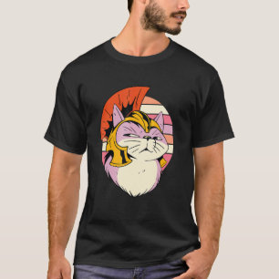 T-shirt Casque de soldat romain de chat Costume Un Galea C