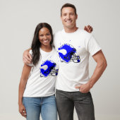 T-shirt Casque de splash Wareham Vikings Tee (Unisexe)