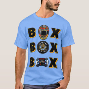 T-shirt Casque de voiture de course de formule Bo Bo Bo Pi