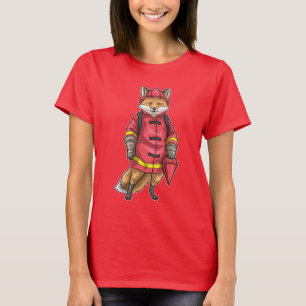 T-shirt Casque d'incendie de pompier Fox
