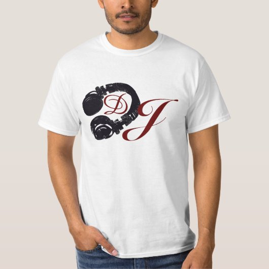 T-shirt Casque DJ deejay (Devant)