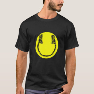 T-shirt Casque Dj Deejay Musique Pop Basse Techno Rock Po