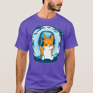 T-shirt Casque Dj Fox Music Premium