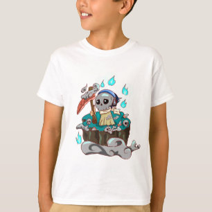 T-shirt Casque drôle Halloween
