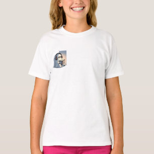 T-shirt Casque fantôme de lecture pour enfants