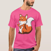 T-shirt Casque Fox Fox amis (Devant)