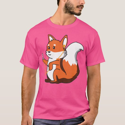 T-shirt Casque Fox Fox amis (Devant)