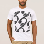 T-shirt casque graphique (Devant)