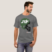 T-shirt casque Jets 90s Tecmo Bowl (Devant entier)