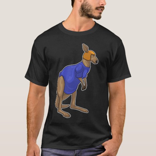 T-shirt Casque Kangaroo Football (Devant)