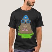 T-shirt Casque Mole Miner Mining Mining (Devant)
