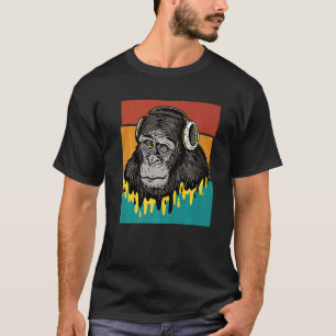 T-shirt Casque monoclé vintage