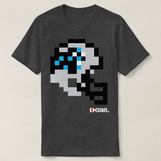 T-shirt Casque Panthers Tecmo Bowl (Design devant)