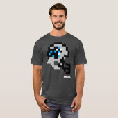 T-shirt casque Panthers Tecmo Bowl (Devant entier)