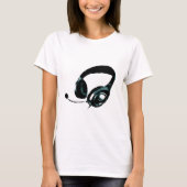 T-shirt Casque Pop Art