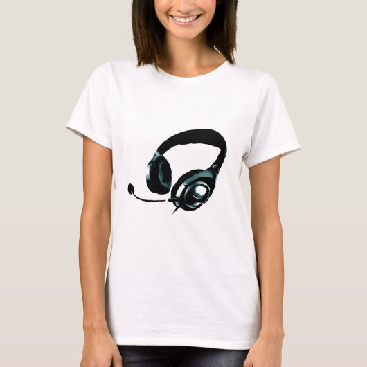 T-shirt Casque Pop Art (Devant)