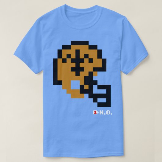 T-shirt Casque Saints Tecmo Bowl (Design devant)