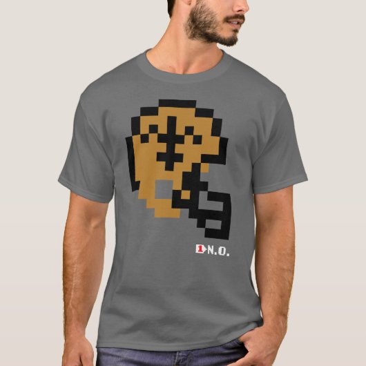 T-shirt casque Saints Tecmo Bowl (Devant)