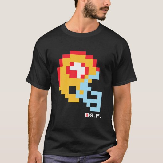 T-shirt Casque SF - Tecmo Bowl (Devant)