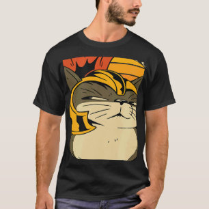 T-shirt Casque Soldat Chat Romain Costume A Galea Kitten T