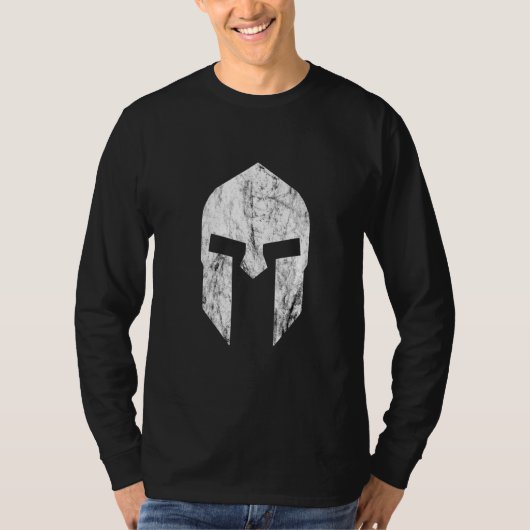 T-shirt Casque Spartan Gladiator Casque Sparta Guerrier (Devant)