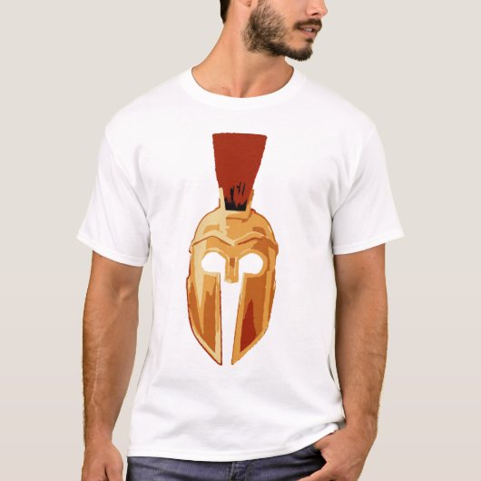 T-shirt Casque spartiate (Devant)