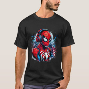 T-shirt Casque Spidey