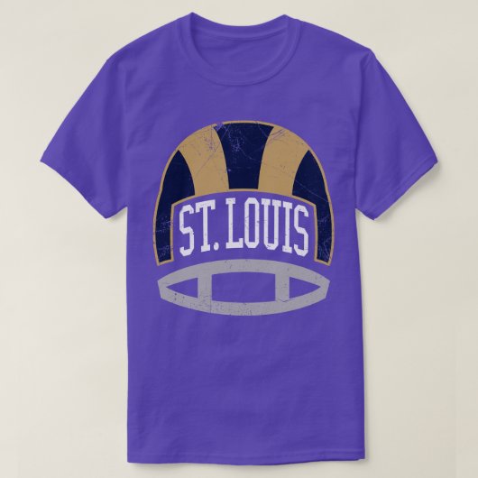 T-shirt Casque St Louis Retro (Design devant)