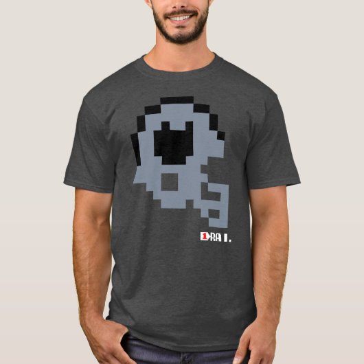 T-shirt casque Tecmo Bowl Raiders (Devant)
