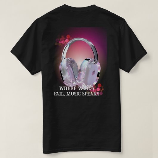 T-shirt Casques Apple (Design dos)