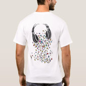 T-shirt Casques audio (Dos)