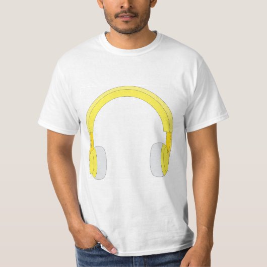T-shirt Casques audio (Devant)
