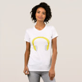 T-shirt Casques audio (Devant entier)