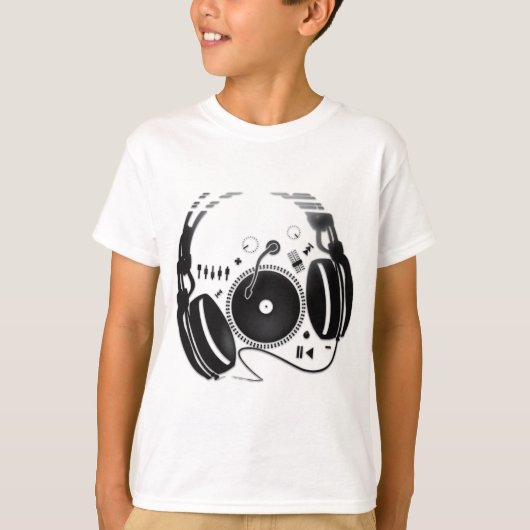 T-shirt Casques audio (Devant)