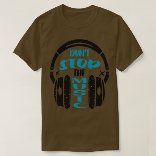 T-shirt Casques de musique DJ Musician Cadeaux (Design devant)
