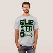 T-shirt Casques électriques (Devant entier)