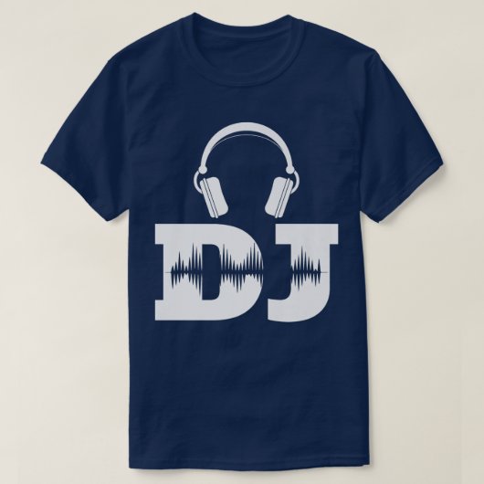 T-shirt Casques Techno DJ Musique (Design devant)